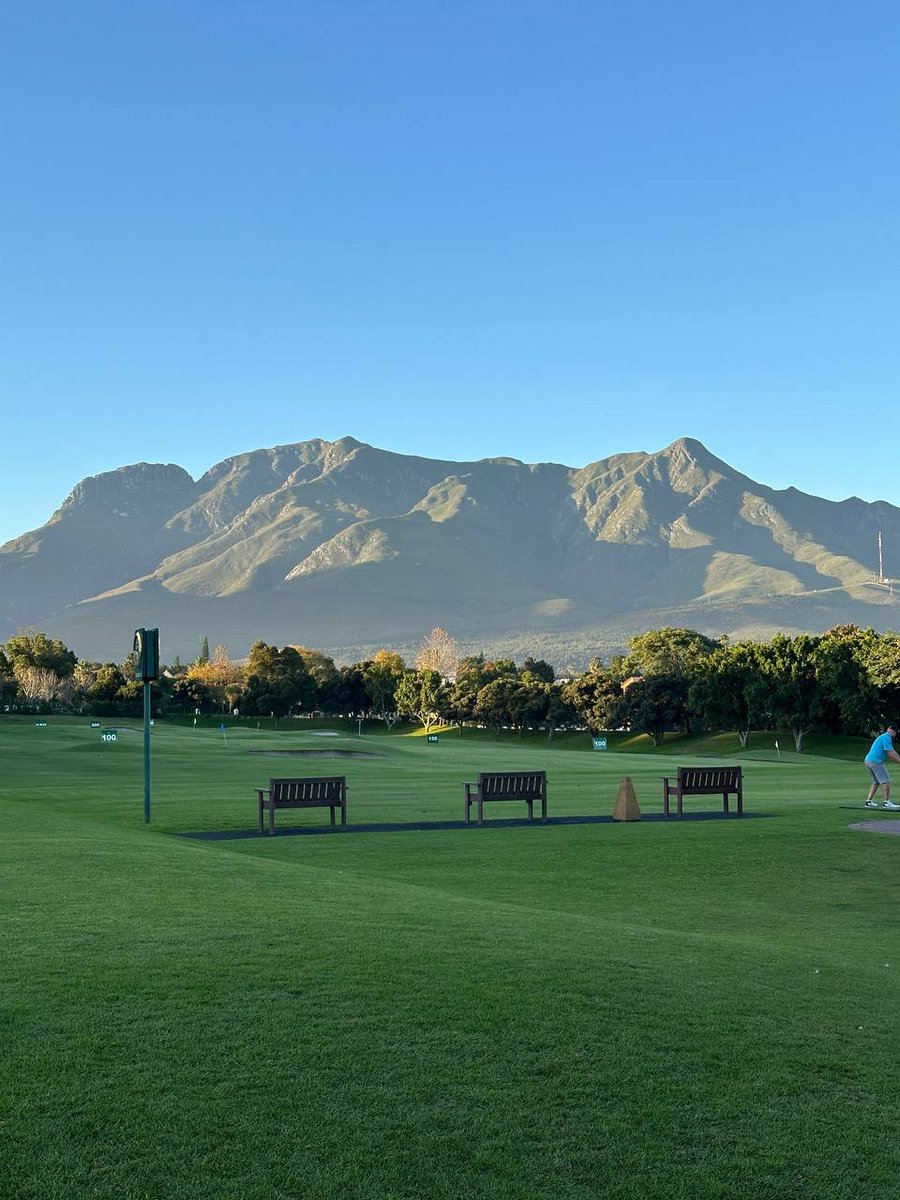 Beautiful golf course with stunning mountain views.