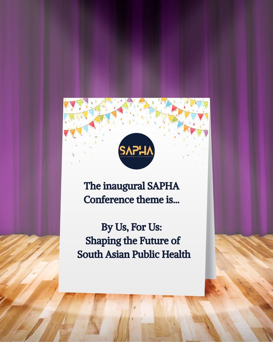 SAPHAinfo's tweet image. 🔊 ICYMI: We’re thrilled to announce the theme for SAPHA’s first-ever national conference:
By Us, For Us: Shaping the Future of South Asian Public Health.
❇️ Watch this space for further details!!
#southasian #publichealth #conference