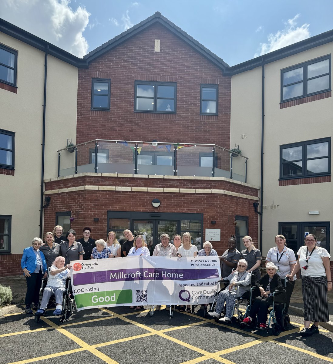 HC-One (@hc_one) on Twitter photo Well done to Millcroft care home in Redditch for a ‘good’ rating across all five areas from <a href="/CareQualityComm/">Care Quality Commission</a>!
The team were praised for kind, compassionate care and strong teamwork. Home manager Lyndsay said: “I’m so proud of everyone." 🧡
#carehome #hcone #caringwithkindness Well done to Millcroft care home in Redditch for a ‘good’ rating across all five areas from <a href="/CareQualityComm/">Care Quality Commission</a>!
The team were praised for kind, compassionate care and strong teamwork. Home manager Lyndsay said: “I’m so proud of everyone." 🧡
#carehome #hcone #caringwithkindness