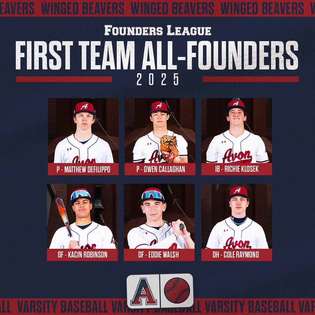 Congrats to this crew on being named First Team All-Founders League!
