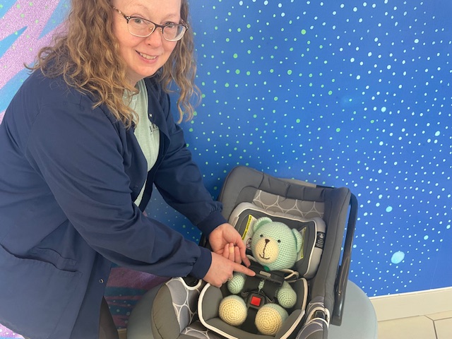 Meet Jenn Frank, our Child Passenger Safety Tech at UPAC! Her top 3 car seat tips:

✅ Chest clip at armpit level
✅ Harness straps snug
✅ Check label for height/weight

Safety starts with the right fit!
🔗 ucsg.safekids.org