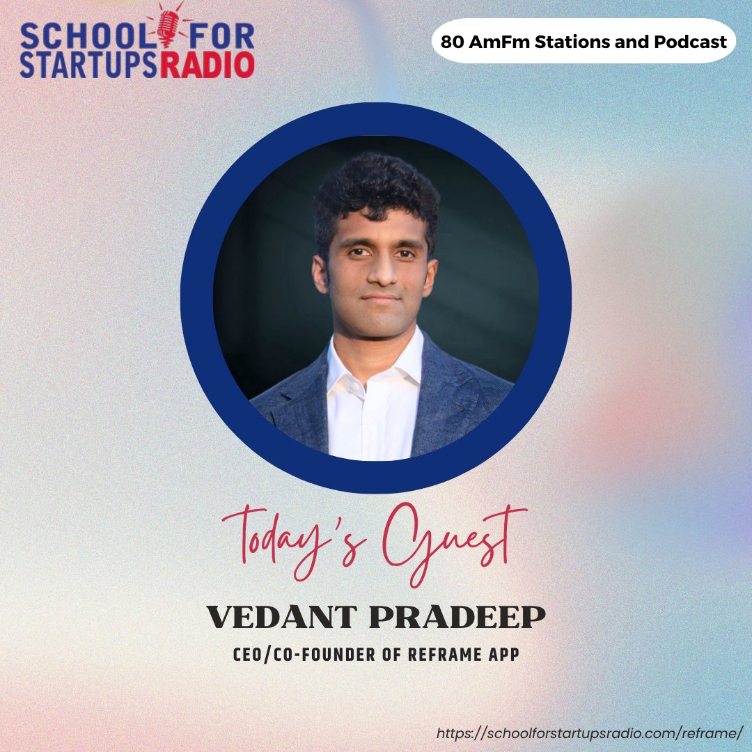 entrepreneurjim's tweet image. Meet Vedant Pradeep, CEO &amp;amp; Co-Founder of @wearereframe - the neuroscience-based platform helping people change their relationship with alcohol.

This is brought to you by Strauss Naturals Ltd

#drinkless #StraussNaturals #entrepreneurship #startuppodcast