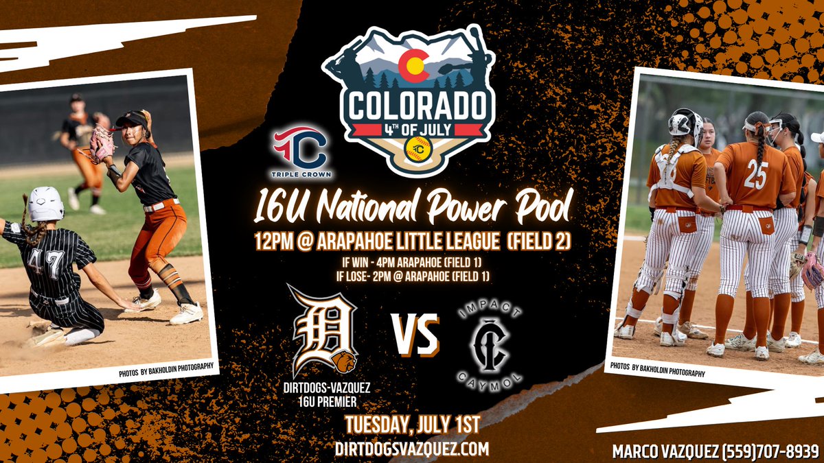 Karmen Vazquez (@karmenvazquez08) on Twitter photo Here is the start to our schedule in Colorado! We start Tuesday, July 1st. Can’t wait to play some great competition! <a href="/BethTorina/">Beth Torina</a> <a href="/CoachNealPT/">Bryce Neal</a> <a href="/LSU_SandraMoton/">Sandra</a> <a href="/zjermain_15/">Zach Jermain</a> <a href="/lsu_dailynews/">DAILY LSU NEWS + LSU Softball Report</a> <a href="/ondecksoftball/">OnDeck Softball 🥎</a> <a href="/LineDsoftball/">Line Drive Media</a> Here is the start to our schedule in Colorado! We start Tuesday, July 1st. Can’t wait to play some great competition! <a href="/BethTorina/">Beth Torina</a> <a href="/CoachNealPT/">Bryce Neal</a> <a href="/LSU_SandraMoton/">Sandra</a> <a href="/zjermain_15/">Zach Jermain</a> <a href="/lsu_dailynews/">DAILY LSU NEWS + LSU Softball Report</a> <a href="/ondecksoftball/">OnDeck Softball 🥎</a> <a href="/LineDsoftball/">Line Drive Media</a>
