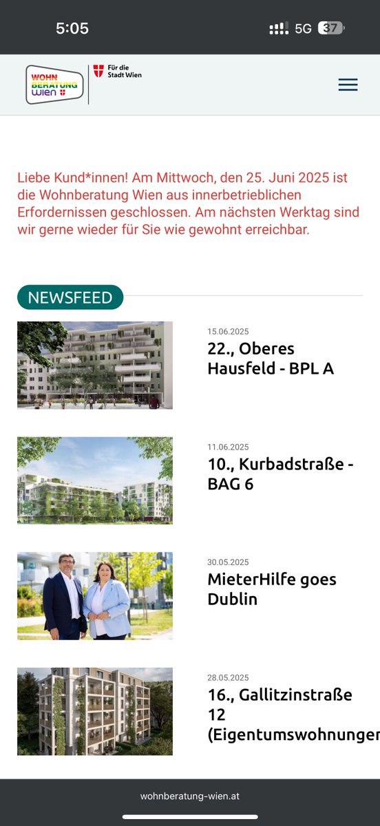 Frage mich nur was die “innerbetriebliche Erfordernisse” waren 🤔.

Irgendwie geht gar nichts mehr in Wien.