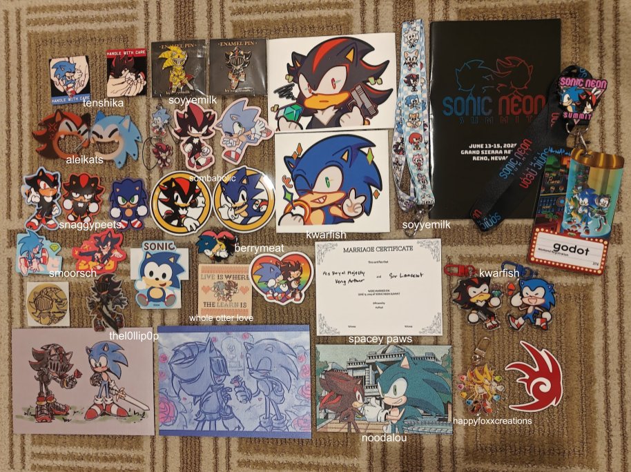 🌸jen🌸🏳️🌈 (@godot_co) on Twitter photo final haul!! 💙🖤 honestly ive never had such an amazing con experience this was so much fun!!!
<a href="/AkumaTenshika/">Tenshika @ Anime Expo F12</a> <a href="/aleikats/">🐟 aleikats - AX ARTIST ALLEY L03 🐟</a> <a href="/Snaggypeets/">🍉SNAGGYPEETS @ SONIC EXPO ATL and FANEXPO TOR.🍉</a> <a href="/smoorsch/">💖💫</a> <a href="/thel0llip0p/">l o l l i 🍭 🔜#K8 GalaxyCon SJ</a> <a href="/soyyemilk/">🌙arin➡️denfur AA🌈</a> <a href="/Sombaholic/">sombaholic</a> @AceWithHorns <a href="/brandirecognize/">brandi! | find me on 🦋</a> <a href="/puffball_fox/">Puffball 🔜 Nostalgia Con</a> <a href="/noodalou/">Noodalou</a> <a href="/kwarfish/">KWARFISH 🦀🐠</a> <a href="/ArtRhyan/">HappyFoxxCreations 🔜Sonic Neon Summit</a> final haul!! 💙🖤 honestly ive never had such an amazing con experience this was so much fun!!!
<a href="/AkumaTenshika/">Tenshika @ Anime Expo F12</a> <a href="/aleikats/">🐟 aleikats - AX ARTIST ALLEY L03 🐟</a> <a href="/Snaggypeets/">🍉SNAGGYPEETS @ SONIC EXPO ATL and FANEXPO TOR.🍉</a> <a href="/smoorsch/">💖💫</a> <a href="/thel0llip0p/">l o l l i 🍭 🔜#K8 GalaxyCon SJ</a> <a href="/soyyemilk/">🌙arin➡️denfur AA🌈</a> <a href="/Sombaholic/">sombaholic</a> @AceWithHorns <a href="/brandirecognize/">brandi! | find me on 🦋</a> <a href="/puffball_fox/">Puffball 🔜 Nostalgia Con</a> <a href="/noodalou/">Noodalou</a> <a href="/kwarfish/">KWARFISH 🦀🐠</a> <a href="/ArtRhyan/">HappyFoxxCreations 🔜Sonic Neon Summit</a>