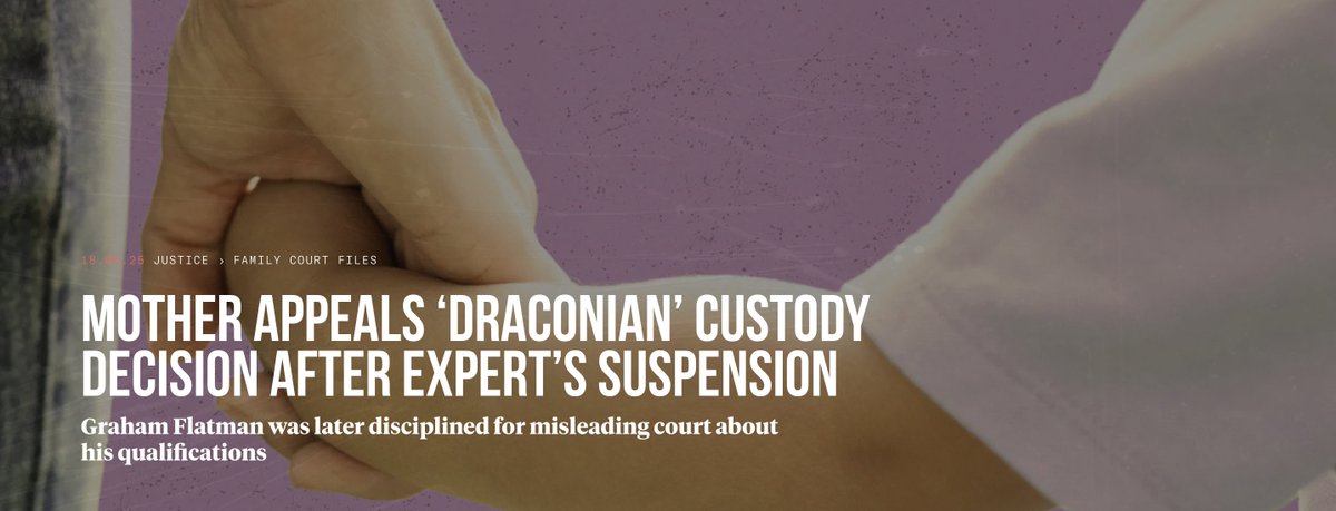 A mother whose child was removed from her care by the family court is seeking to appeal a judge's ruling after an expert who gave evidence in her case was later suspended because they were found to have 'misled' the court in another case. tinyurl.com/73xmew44