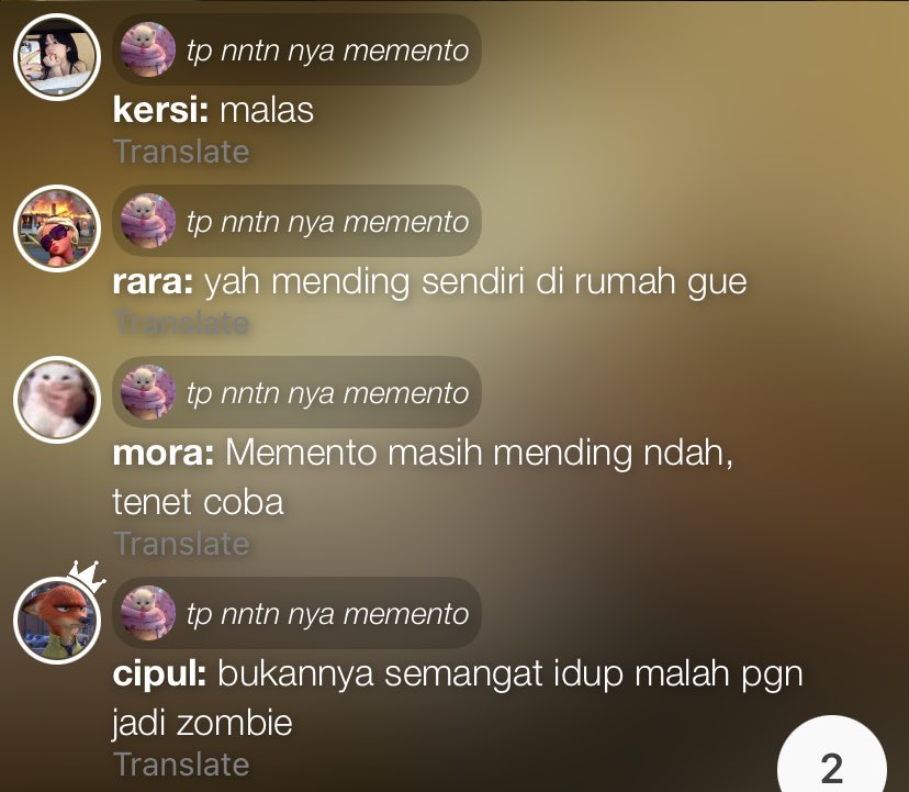 menang lawan zombie, tp tewas dibantai memento