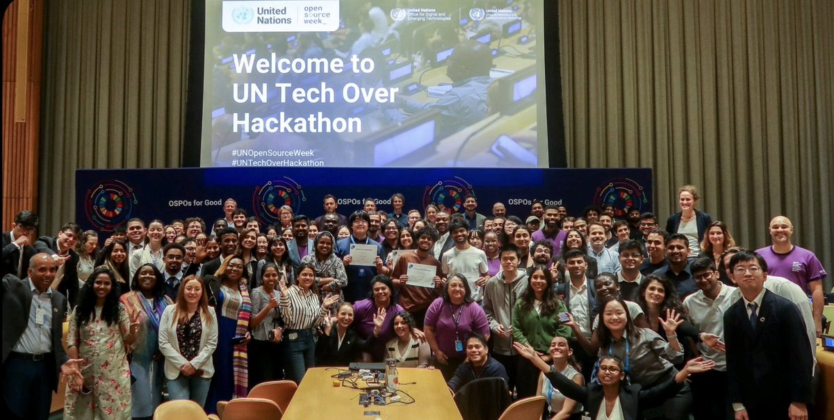 Maik Außendorf (@maik_aussendorf) on Twitter photo More than 1,200 enthusiasts from more than 40 countries come together for the UN Open Source Week. It was a great honour for me to be a judge for the hackathon yesterday and to speak about national responsibility for fundamental technologies with open source with <a href="/fred_blachetta/">Frederik Blachetta</a> More than 1,200 enthusiasts from more than 40 countries come together for the UN Open Source Week. It was a great honour for me to be a judge for the hackathon yesterday and to speak about national responsibility for fundamental technologies with open source with <a href="/fred_blachetta/">Frederik Blachetta</a>