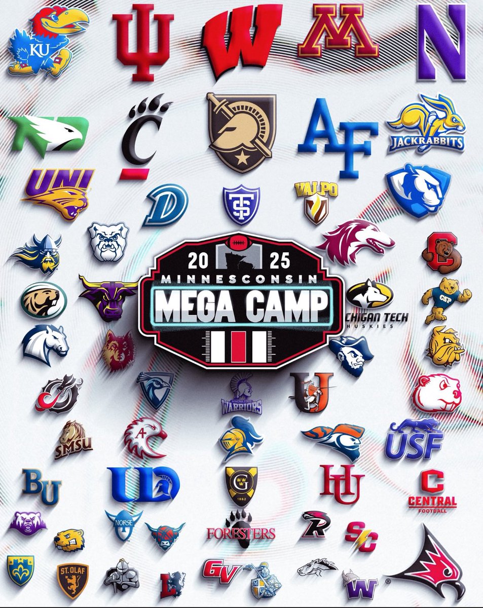 Charlie Becker (@charliebec11112) on Twitter photo Looking forward to being able to go out and compete at the Minnesconsin Mega Camp in River Falls today!
<a href="/RaiderFootball6/">Raider Football</a> <a href="/OJW_Scouting/">PrepRedzone Oliver</a> <a href="/LetsPlayFB_MN/">Let's Play Football</a> Looking forward to being able to go out and compete at the Minnesconsin Mega Camp in River Falls today!
<a href="/RaiderFootball6/">Raider Football</a> <a href="/OJW_Scouting/">PrepRedzone Oliver</a> <a href="/LetsPlayFB_MN/">Let's Play Football</a>