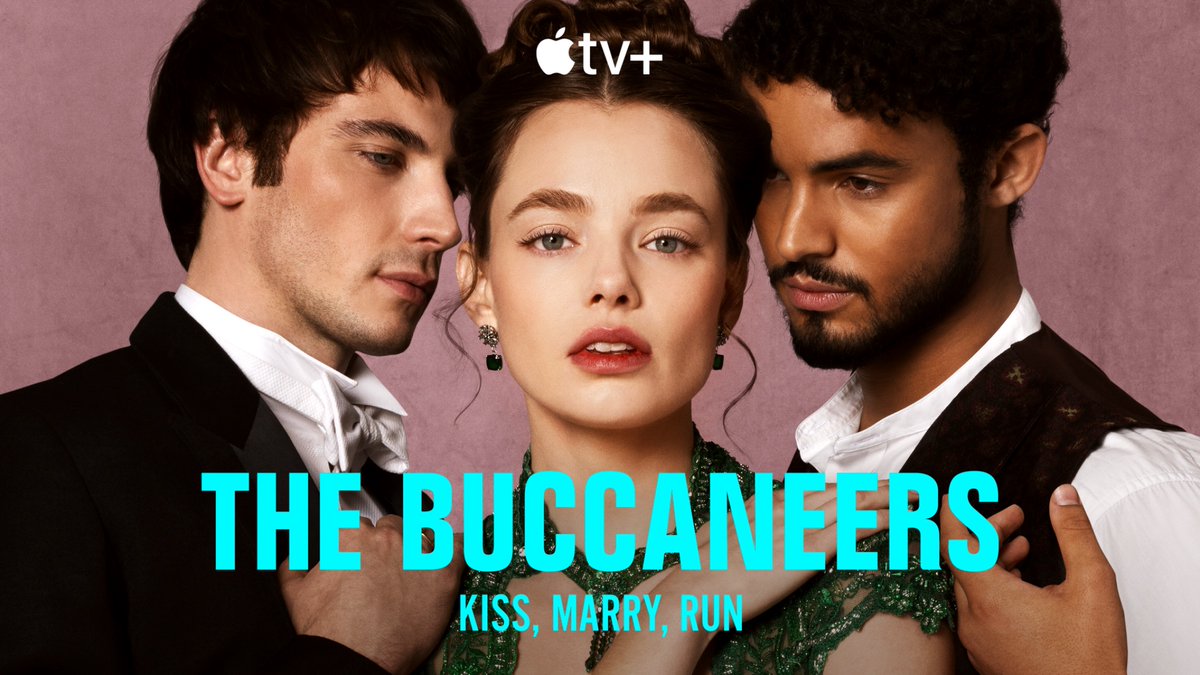 TVTango's tweet image. 🌟Watch Now @AppleTV Premiere Season 2 #TheBuccaneers Starring #KristineFroseth #AlishaBoe #JosieTotah #AubriIbrag #ImogenWaterhouse #ChristinaHendricks #MiaThreapleton #JoshDylan #LeightonMeester @Simone1Kirby #GuyRemmers #MatthewBroome About bit.ly/49s1yKX