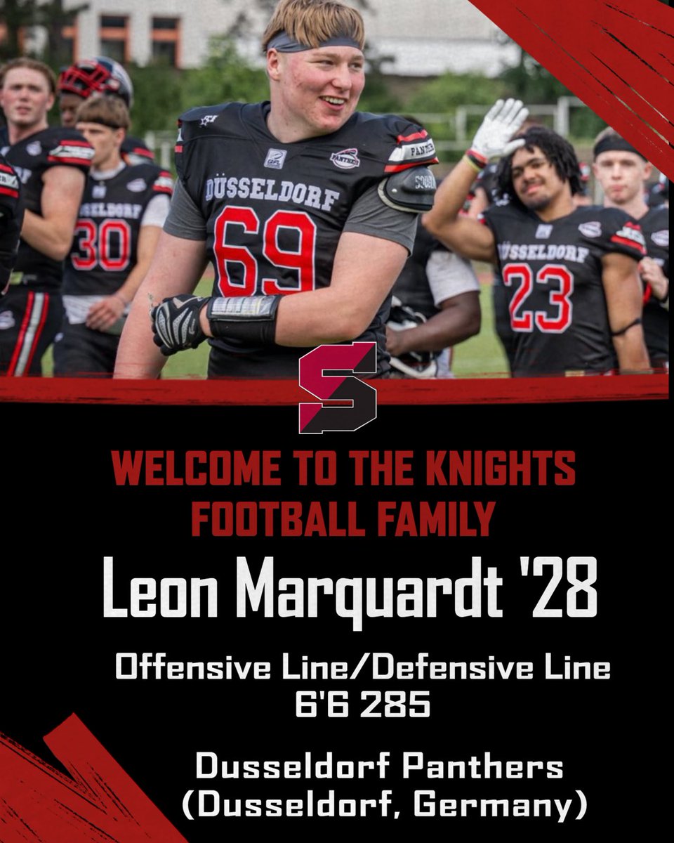 Salisbury School Football (@coach_phelps11) on Twitter photo We are excited to welcome Leon Marquardt ‘28 to the Knights Football Family. We have a long tradition of outstanding international lineman who have gone on to play at the FBS, FCS, and D3 levels, including in the NFL and ELF. <a href="/SarumAthletics/">Salisbury Athletics</a> <a href="/GridironImports/">Gridiron Imports Foundation</a> We are excited to welcome Leon Marquardt ‘28 to the Knights Football Family. We have a long tradition of outstanding international lineman who have gone on to play at the FBS, FCS, and D3 levels, including in the NFL and ELF. <a href="/SarumAthletics/">Salisbury Athletics</a> <a href="/GridironImports/">Gridiron Imports Foundation</a>