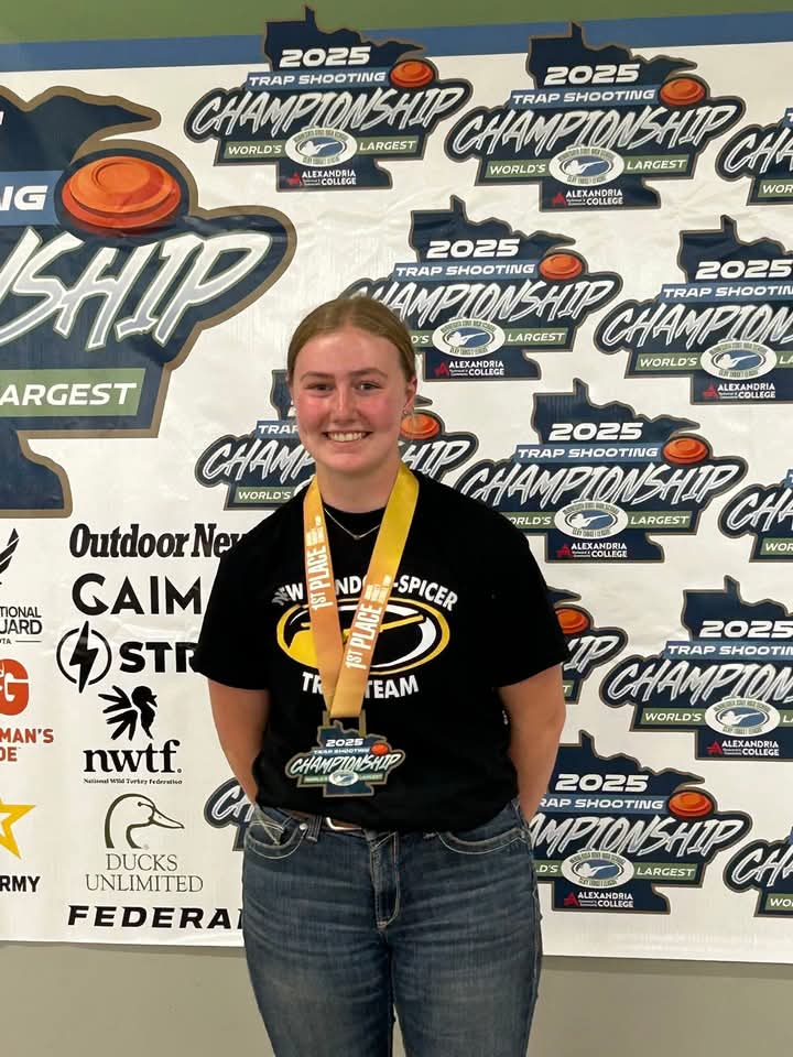 Congrats to Heidi Taunton on placing 1st in the JV division at yesterday's State Trap competition.  She finished with a score of 92 out of 100.  Way to go Heidi!  #NLSWildcats
Photo Credit - Heidi Jamma