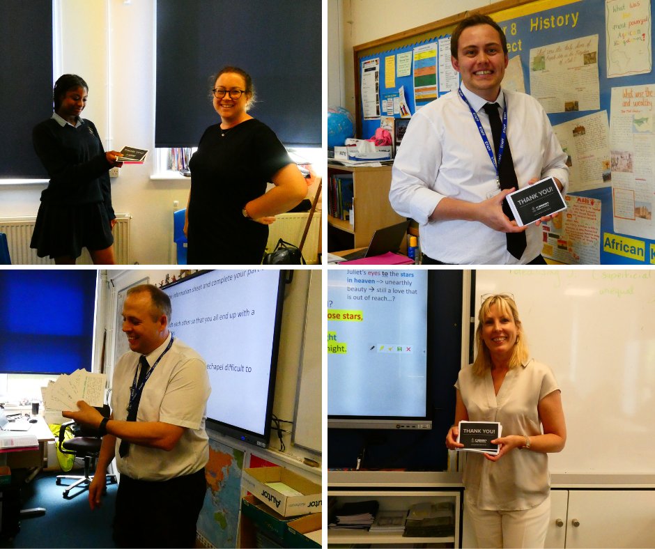 Happy #ThankATeacherDay! Students at St. Bernard's sent 'Thank You' postcards to appreciate their amazing teachers for their hard work and dedication. We're proud to celebrate the outstanding teachers here at St Bernard's! 🍎✏️ #TeacherAppreciation #StBernards