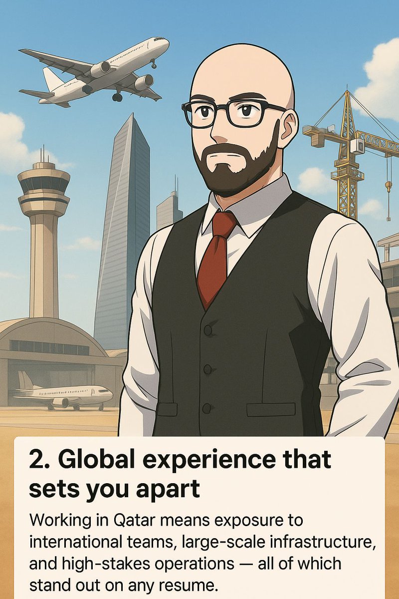 ResumeMilitary's tweet photo. Qatar is rapidly growing with evolving skylines, tax-free earnings, top infrastructure, and a vibrant expat community. 
We're hiring: Roll-up door techs, chiller mechanics, HVAC experts, plumbers, and power production specialists. https://t.co/ts48Ru6GTY