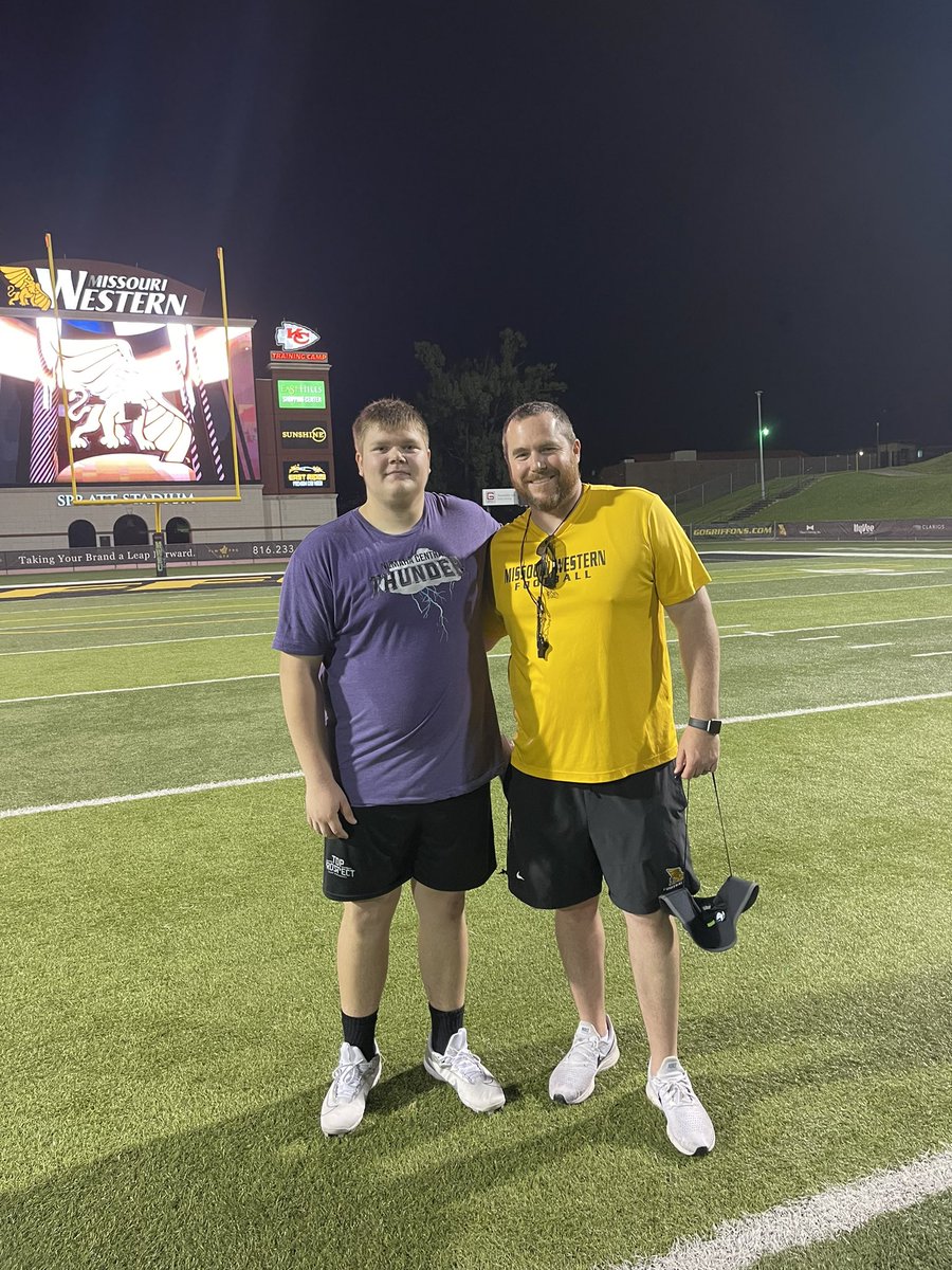 Hendryx Wahl (@hendryxwahl55) on Twitter photo Thanks <a href="/MWSUGriffons/">Missouri Western Athletics</a> for the great experience with all the coaches. <a href="/CoachStLouis/">Patrick St. Louis</a> <a href="/CoachGalloM/">Michael Gallo</a> Thanks <a href="/MWSUGriffons/">Missouri Western Athletics</a> for the great experience with all the coaches. <a href="/CoachStLouis/">Patrick St. Louis</a> <a href="/CoachGalloM/">Michael Gallo</a>