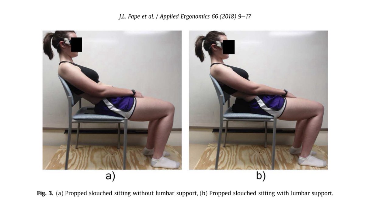 Challenging the “good posture myth?”

Increased spinal height using propped slouched sitting postures:
Innovative ways to rehydrate intervertebral discs d1wqtxts1xzle7.cloudfront.net/56535701/Incre…