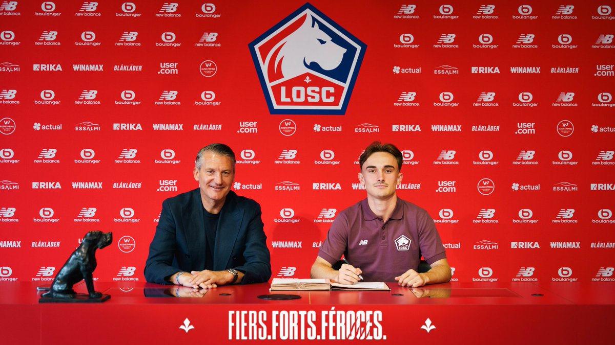 🎙️ Olivier Létang : "Nous sommes très heureux d’annoncer officiellement la signature de Marius Broholm, un joueur que nous suivons depuis de longs mois et qui correspond au profil de joueur de couloir que nous recherchions.
Bienvenue chez toi Marius."