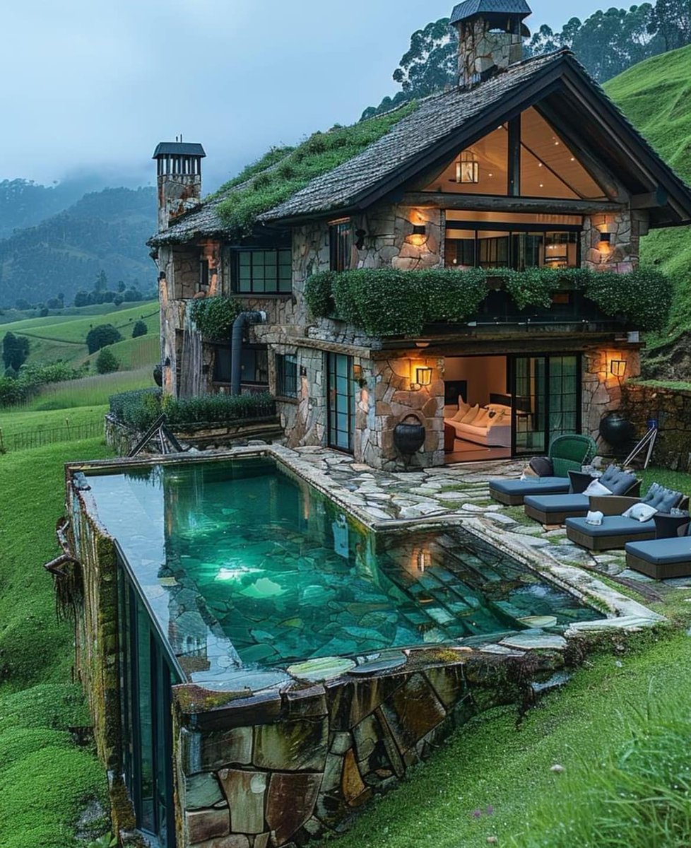 My kind of happy living...