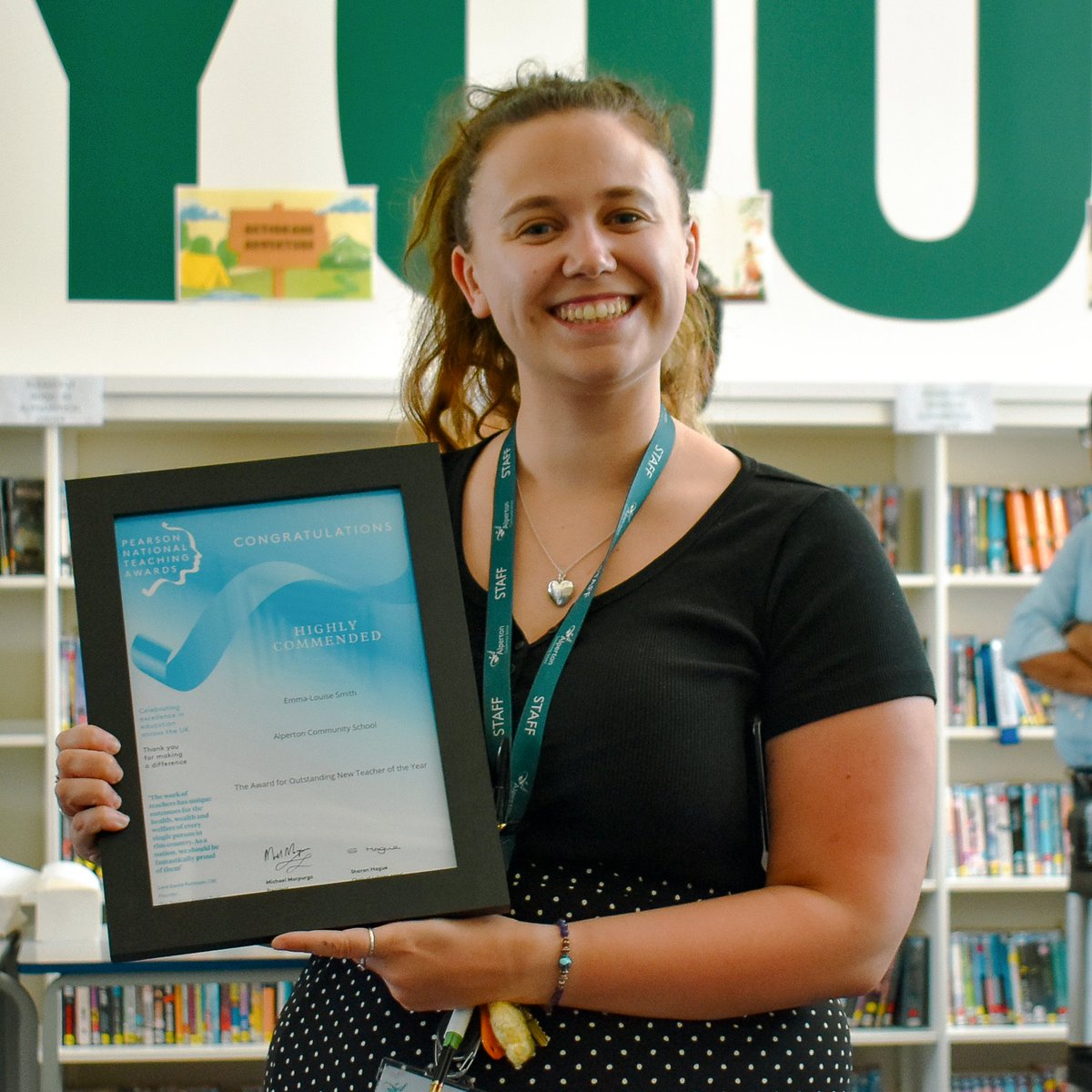 Alperton CS (@alpertoncs) on Twitter photo Also big congratulations to our Head of Drama Ms Smith who was awarded Highly Commended Status in the 'Outstanding New Teacher of the Year' category
<a href="/TeachingAwards/">The Pearson National Teaching Awards</a>
It was a fantastic afternoon celebrating these fantastic achievements on #ThankaTeacherDay #TeachingHeroes Also big congratulations to our Head of Drama Ms Smith who was awarded Highly Commended Status in the 'Outstanding New Teacher of the Year' category
<a href="/TeachingAwards/">The Pearson National Teaching Awards</a>
It was a fantastic afternoon celebrating these fantastic achievements on #ThankaTeacherDay #TeachingHeroes