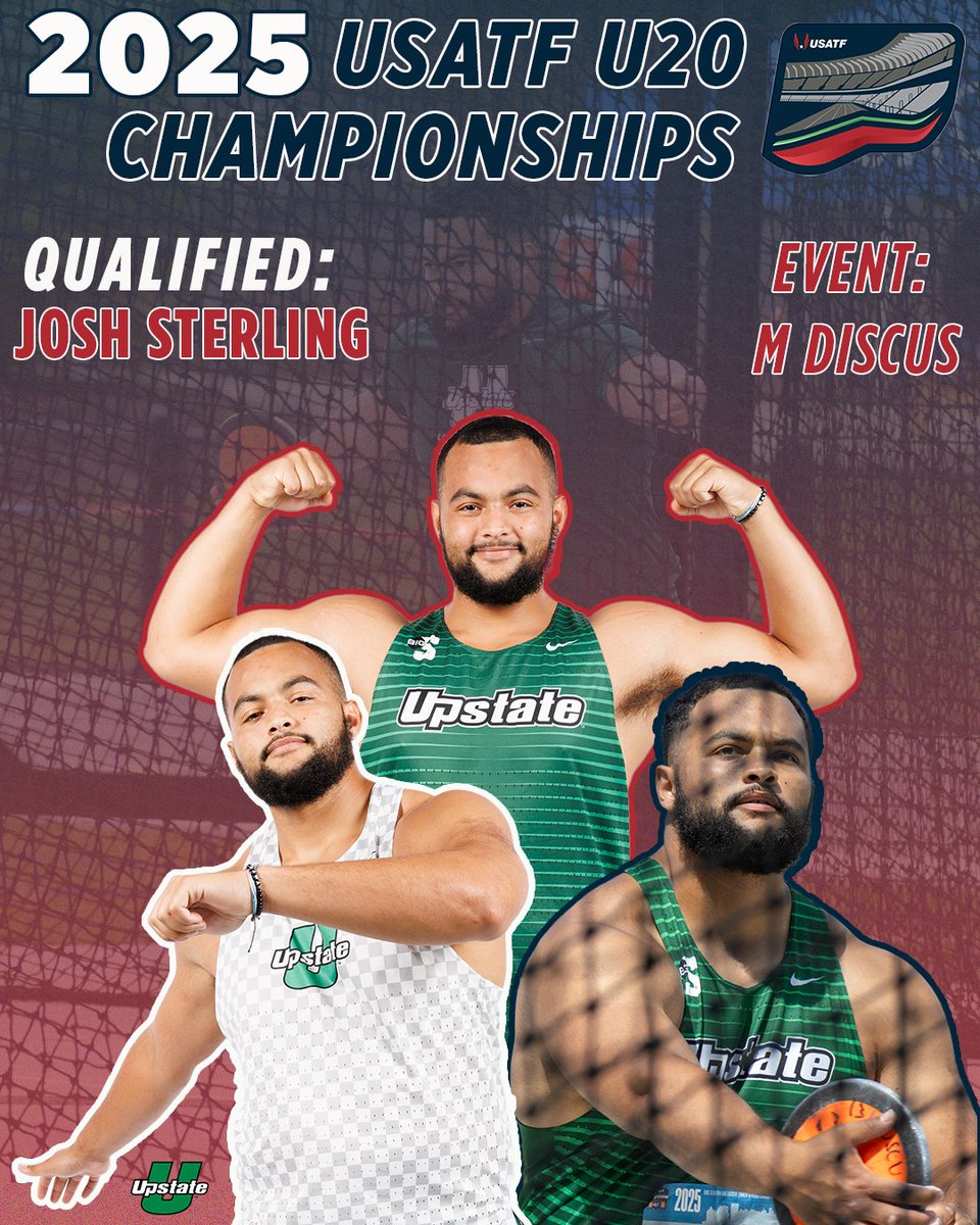 Josh Sterling has qualified in men's discus for the USA Track and Field (USATF) U20 Championships. Taking place in Eugene, Oregon, Sterling will compete tomorrow at 5:15 pm PT/8:15 pm EST. 

🔗 | brnw.ch/21wTvhK

#SpartanArmy ⚔️