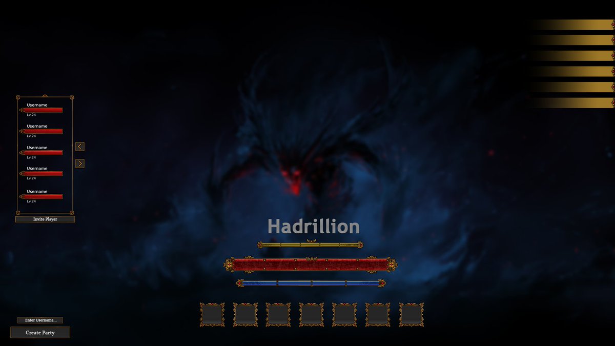 ui I made

Commissions open

DM me on discord if you wanna buy this

Discord:Hadrillion

My portfolio server:discord.gg/HEvEeSVY

Likes and retweets would be cool

#RobloxDev #Robloxlogo #Robloxgfx #ROBLOX #robloxart #robloxUi #Logodesigner #logodesigns #RTC #UserInterface