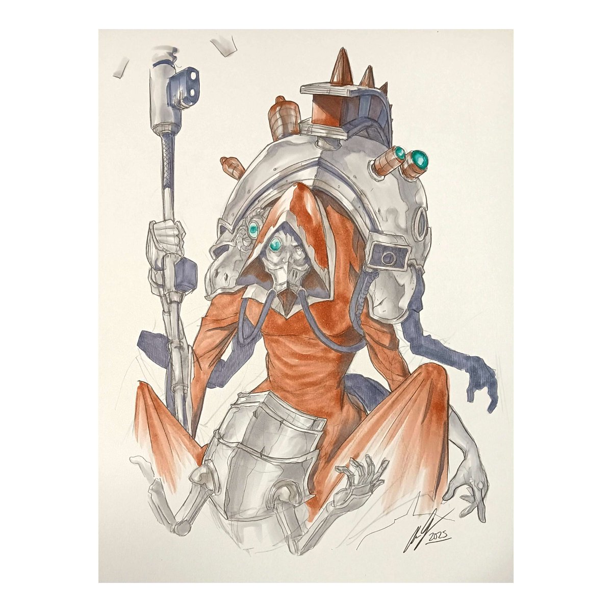 Warhammer commission. Open for commissions: ccayco.storenvy.com/products/36921…