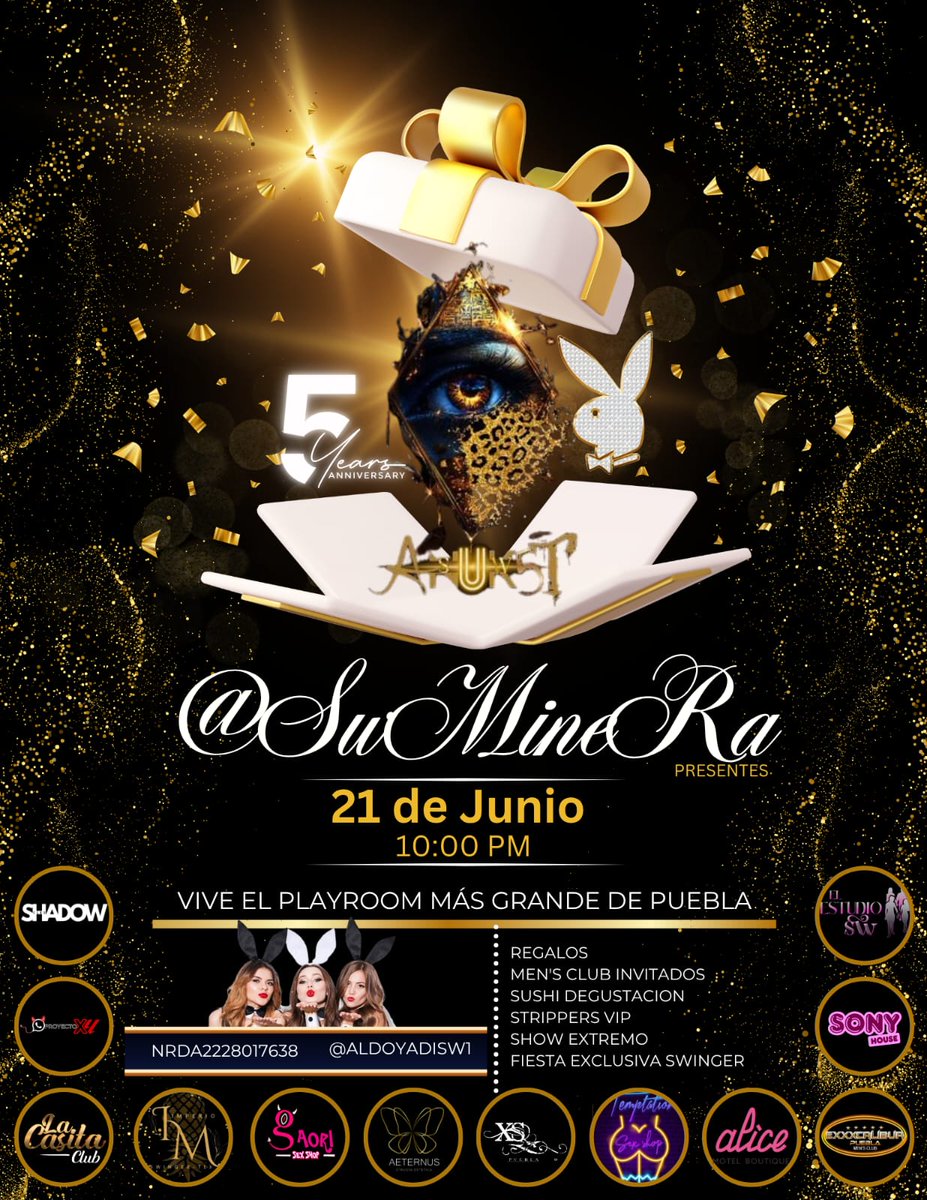 Sabadito de aniversario y claramente ahí estaremos presentes, <a href="/AldoYadiSw1/">Anuket Club</a> vamos a romperla !! 😈🔥