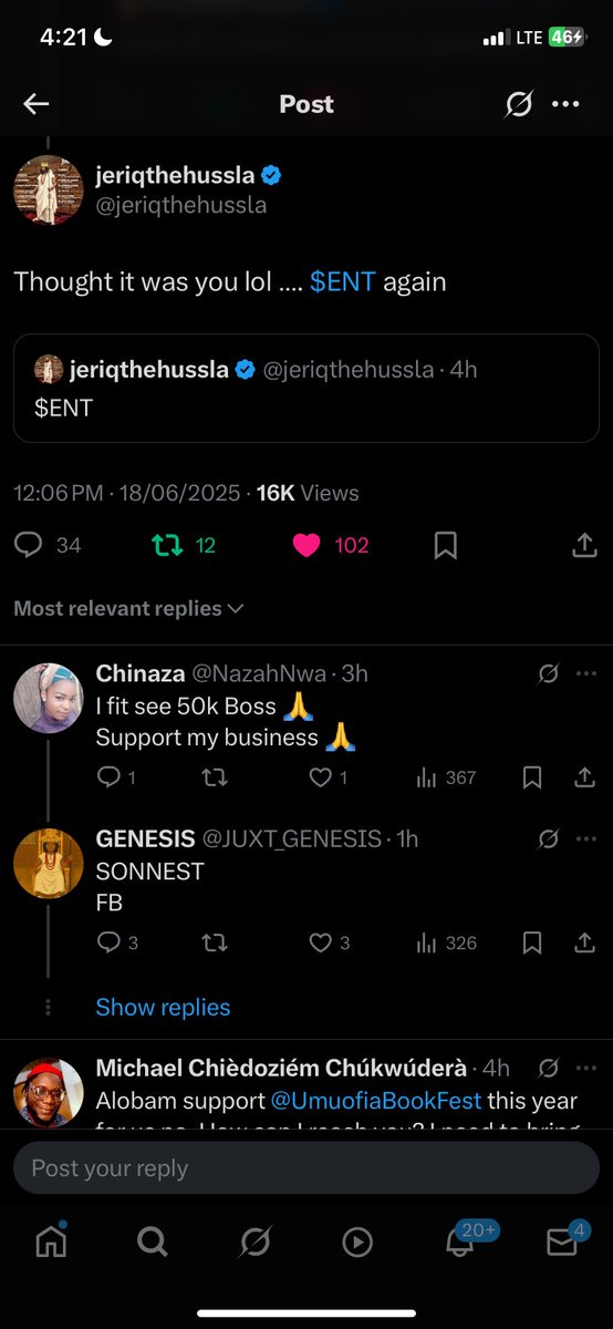 JUXT_GENESIS's tweet image. I woke up broke… and a few hours later 😭🔥
KVNG JERIQ sent me BTC, liked my tweet, REPOSTED it, and FOLLOWED me back 😭💸
IYOOCARTEL 4LIFE💙