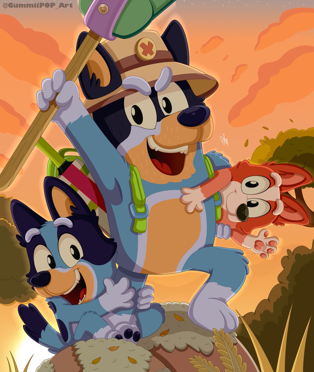 ✨🐶💙 ~ HAPPY FATHER’S DAY ~ 🐶💙✨

✧˖°「#Bluey | #blueyart  」✧˖°