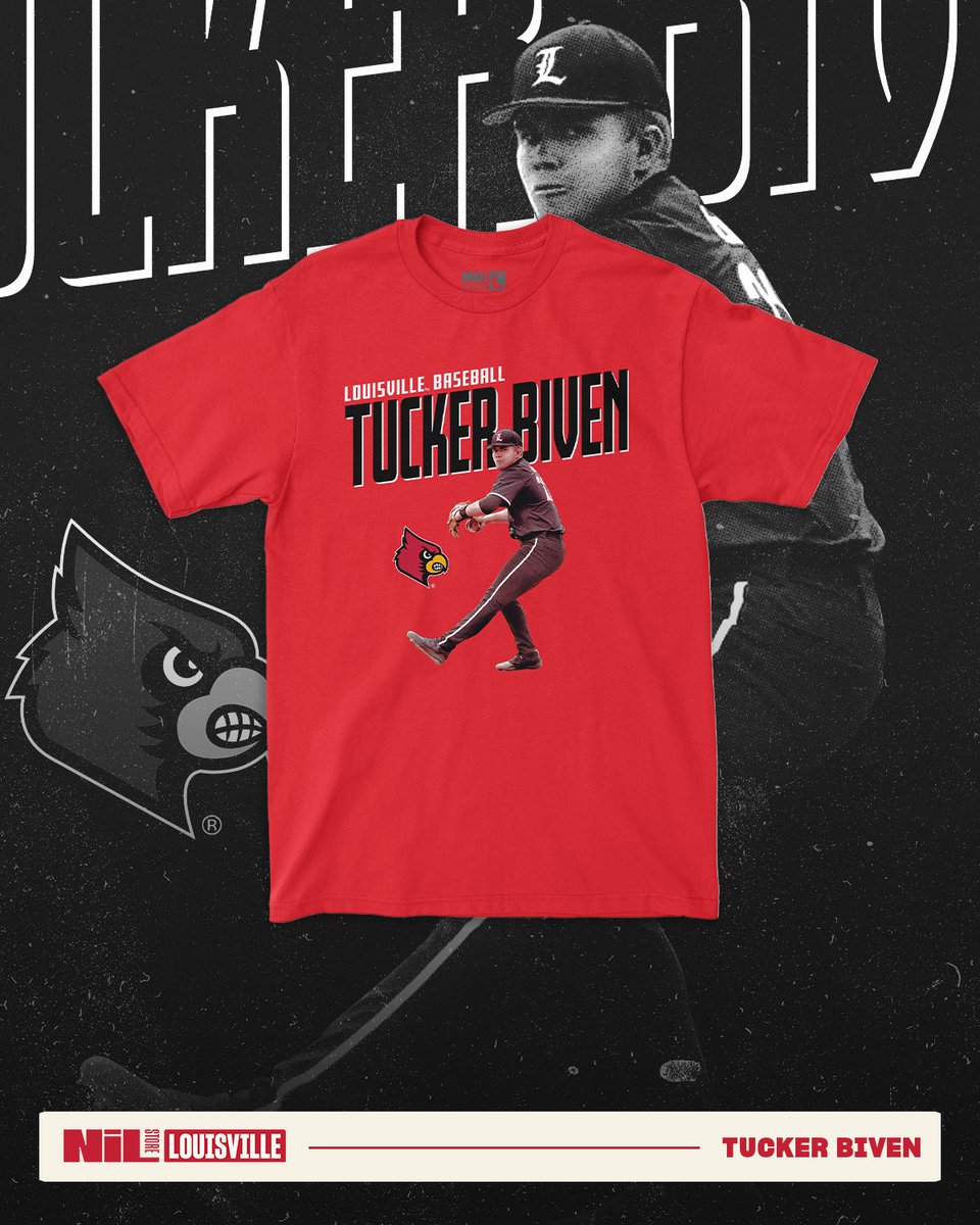 🚨TUCKER BIVEN EXCLUSIVE DROPS🚨 

New merch for the clutch arm! Support Tucker by shopping his new exclusive merch today! ⚾️💪🔥 #NIL #GoCards #L1C4

nil.store/louisville/lou…