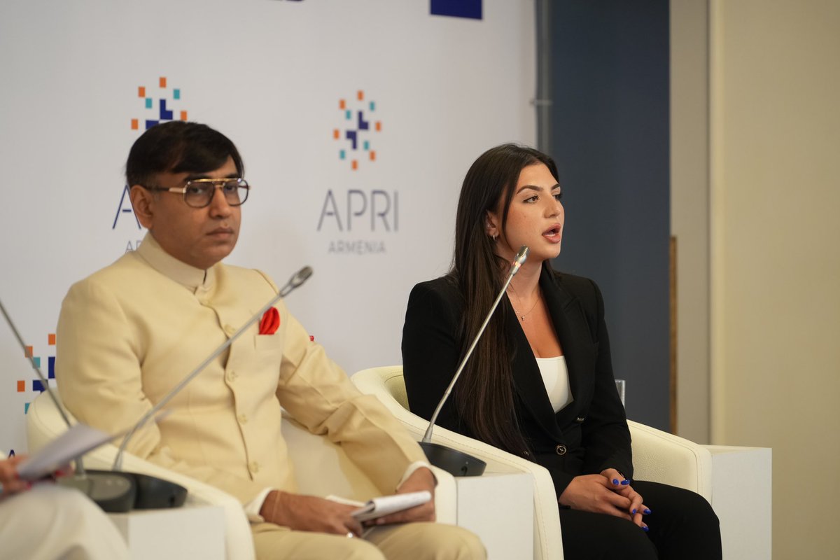 Armenian Assembly (@aramac_dc) on Twitter photo As part of the APRI Forum in Yerevan, Armenian Assembly Congressional Relations Director <a href="/Mariamkhaloyan/">Mariam Khaloyan</a> joined a panel on “Turning Diasporas into Powerhouses,” highlighting how engaged diaspora communities shape national policy, identity, and development. As part of the APRI Forum in Yerevan, Armenian Assembly Congressional Relations Director <a href="/Mariamkhaloyan/">Mariam Khaloyan</a> joined a panel on “Turning Diasporas into Powerhouses,” highlighting how engaged diaspora communities shape national policy, identity, and development.
