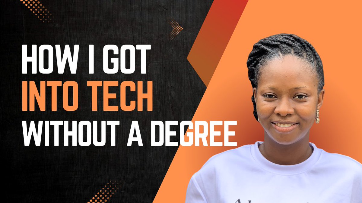 OluchiEthel's tweet image. I just shared how I got into tech without a degree, from zero experience to current experience! 💻✨
If you’ve ever thought about switching careers or starting something new in tech, this one’s for you.
📺 Watch it here: youtu.be/hz4E8I86rDU?si…
#HowIGotIntoTech #TechJourney