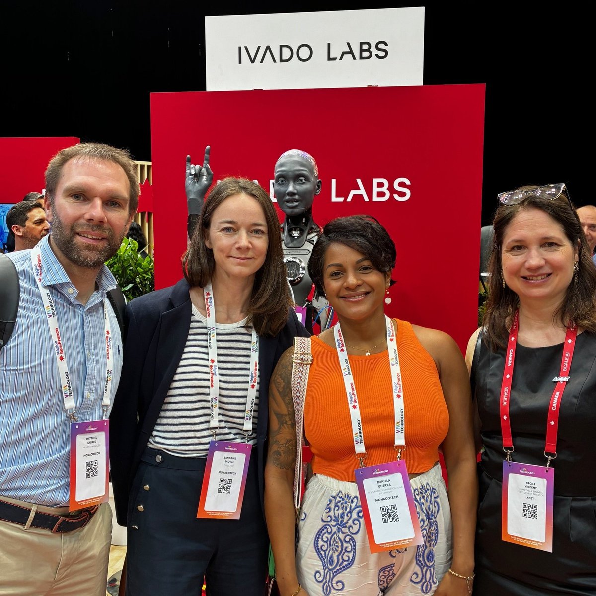 🚀Notre équipe revient de #VivaTech2025 !  

Le programme était intense :  
-Des rencontres avec des acteurs majeurs 
-Des échanges avec nos partenaires  
-Des conférences passionnantes  

💡A très vite pour l'édition 2026 !