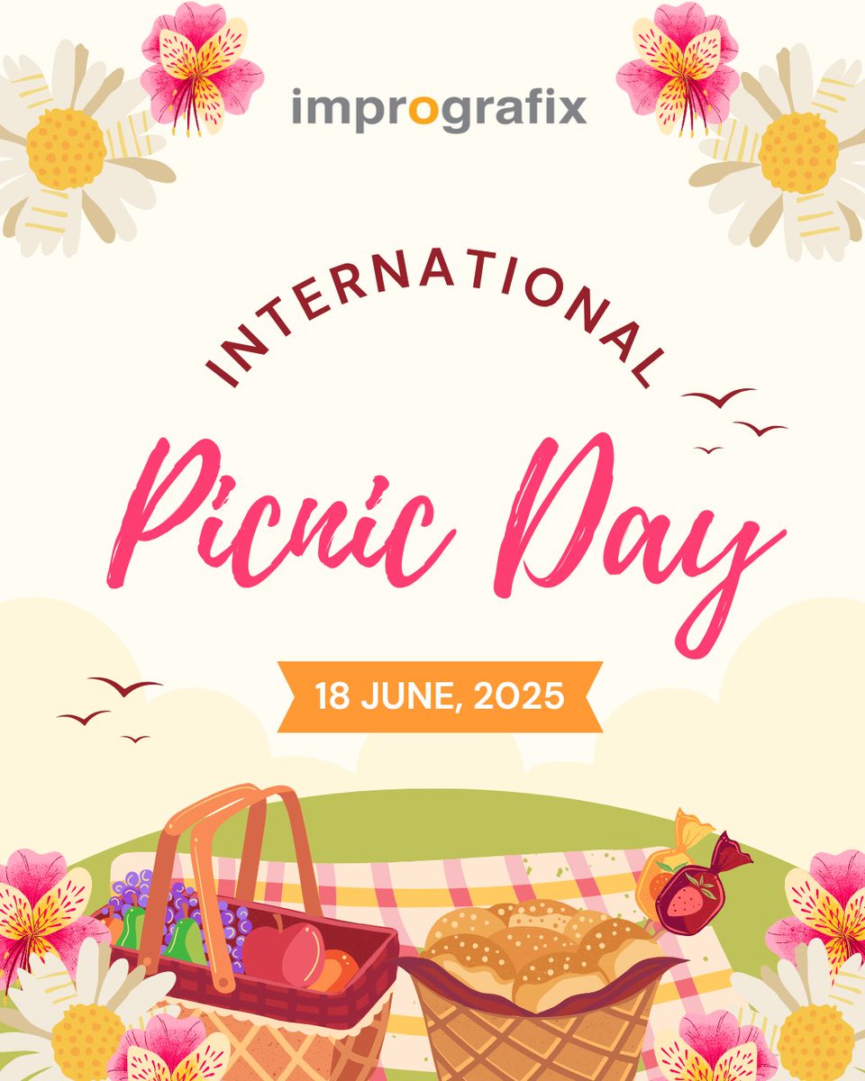 imprografix's tweet image. 𝗛𝗮𝗽𝗽𝘆 𝗜𝗻𝘁𝗲𝗿𝗻𝗮𝘁𝗶𝗼𝗻𝗮𝗹 𝗣𝗶𝗰𝗻𝗶𝗰 𝗗𝗮𝘆!
May your day be filled with sunshine, delicious food, good company, and unforgettable moments under the open sky!
#happyinternationalpicnicday #PicnicDay #internationalpicnicday #imprografix #trending