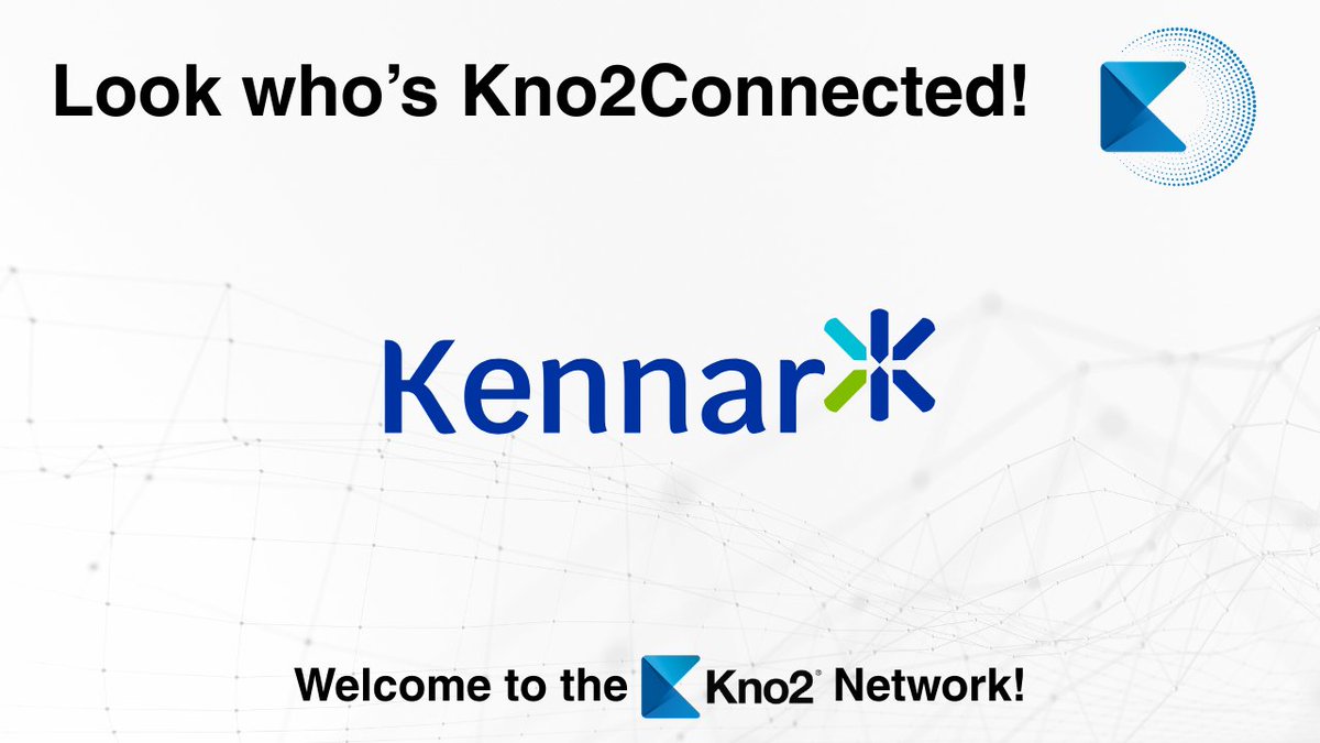🚨 We’re excited to welcome Kennar Health to the Kno2 Connected™ network! Through a single API integration, Kennar Health now delivers secure, scalable healthcare communication—unlocking access to national networks, like Kno2's QHIN™, and enabling real-time clinical exchange.