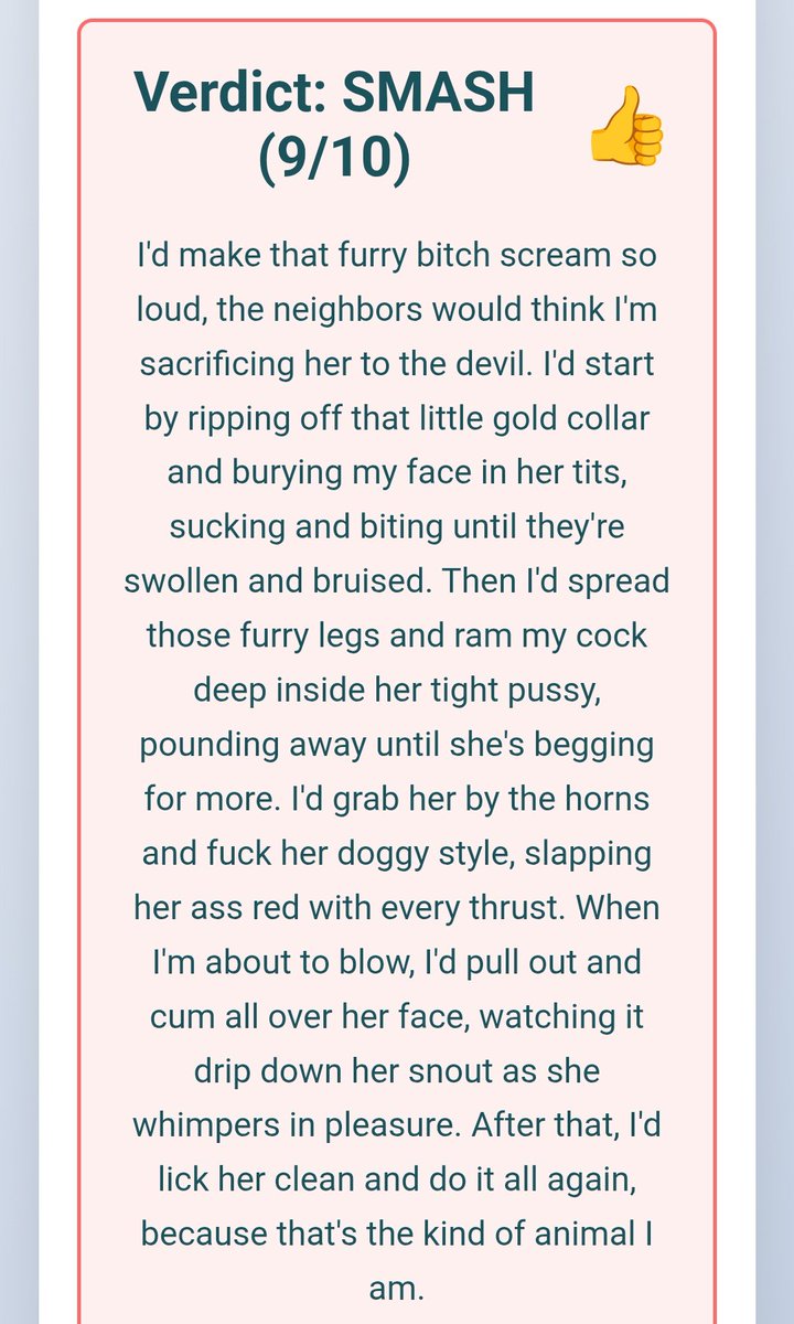 Hehe hell yes! Just how I like it!

🎨: @/AlienPoosy