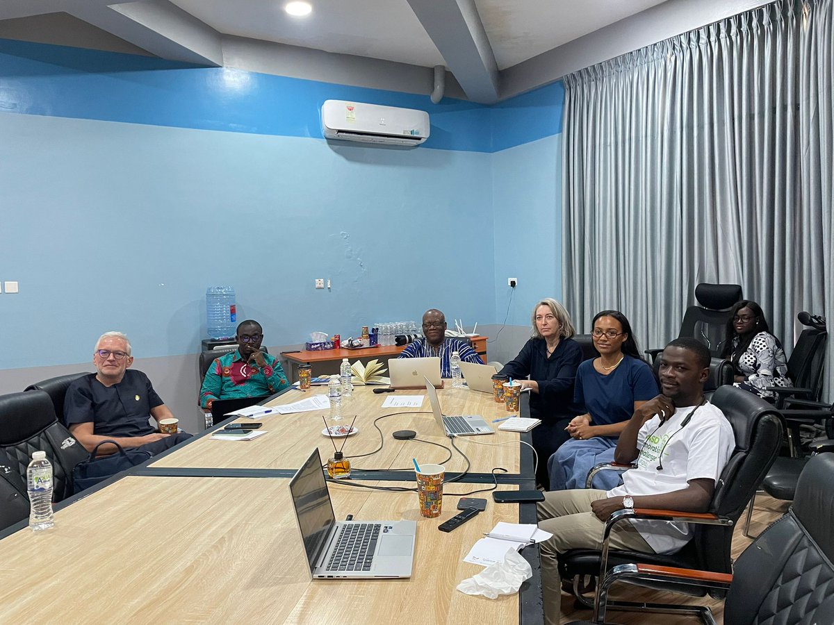Ambassade de France au Ghana (@franceandghana) on Twitter photo Meeting with partners: <a href="/GAECGH/">Ghana Atomic Energy Commission</a> <a href="/KNUSTGH/">Kwame Nkrumah University of Science and Technology</a> <a href="/UnivParisSaclay/">Université Paris-Saclay</a>.
FEF AI at KNUST Kumasi📍.
Objective👉 Strengthening scientific cooperation🤝 between 🇫🇷 and 🇬🇭 in Ai, to support Ghana’s economic transformation and competitiveness in key sectors like health and agriculture. Meeting with partners: <a href="/GAECGH/">Ghana Atomic Energy Commission</a> <a href="/KNUSTGH/">Kwame Nkrumah University of Science and Technology</a> <a href="/UnivParisSaclay/">Université Paris-Saclay</a>.
FEF AI at KNUST Kumasi📍.
Objective👉 Strengthening scientific cooperation🤝 between 🇫🇷 and 🇬🇭 in Ai, to support Ghana’s economic transformation and competitiveness in key sectors like health and agriculture.