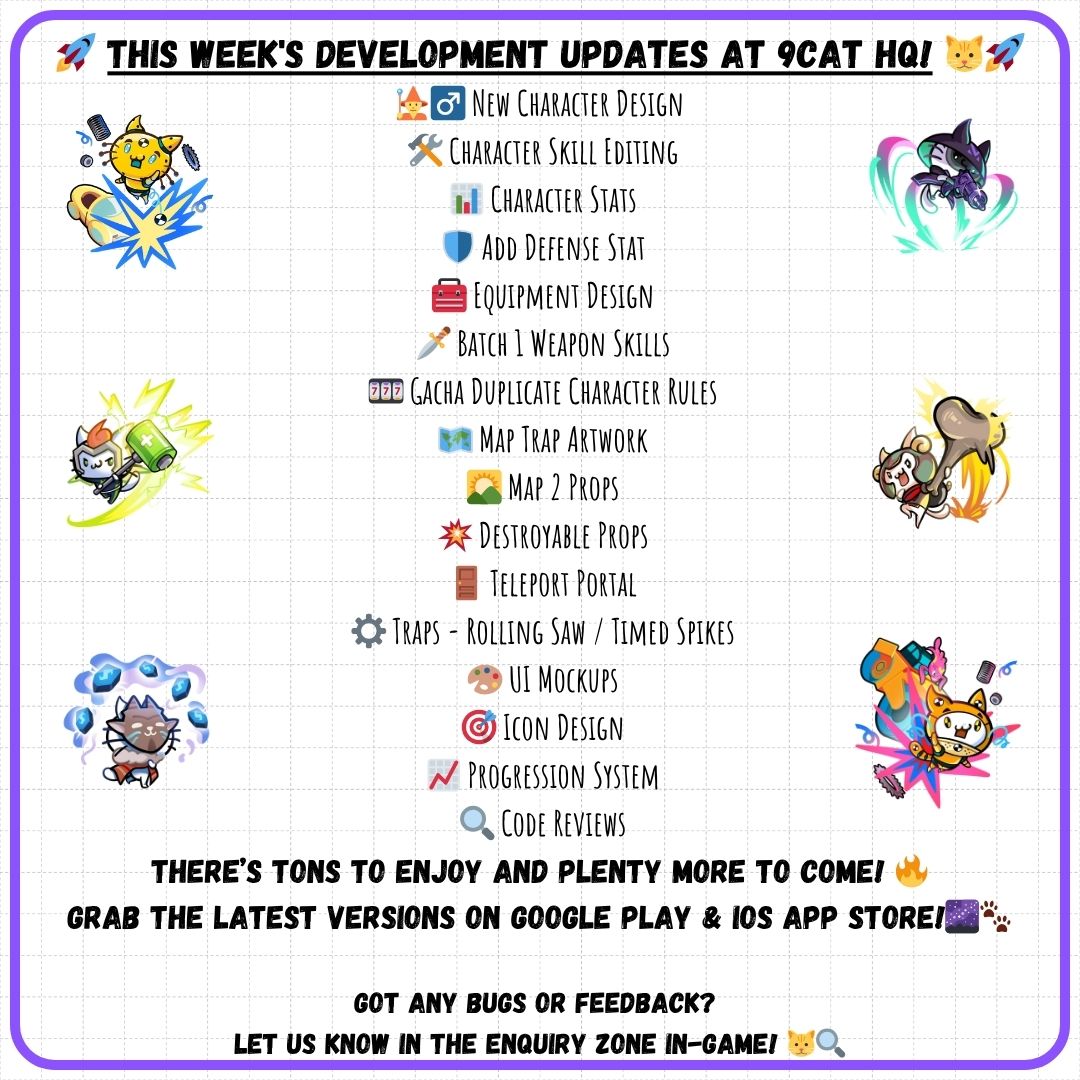 "Oh how time flies when you're having fun!" - 9Cat Devs probably 🤣