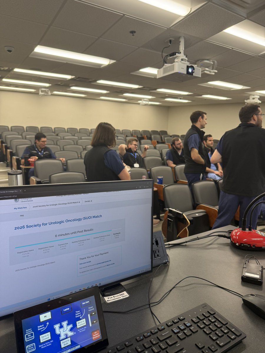 joonkyung_kim's tweet image. Ecstatic to have matched at Johns Hopkins @brady_urology for @UroOnc fellowship! Thankful for everyone who has supported me along this journey, especially my mentors here at @UKYurology!
And yes… I decided to yolo and open my match results with my co-residents 😂🥰