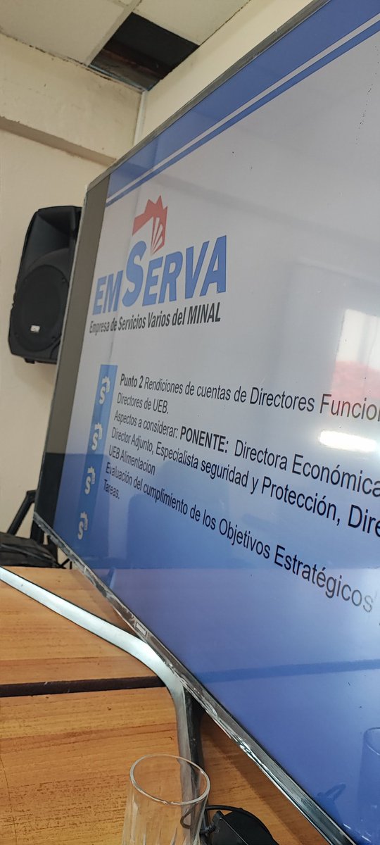 emserva89294's tweet photo. Consejo de dirección general en la EMSERVA. Dándole seguimiento a todas sus UEB TRANSPORTE Y UEB DE MANTENIMIENTO, UEB DE ALIMENTACIÓN.#PORCUBA https://t.co/EGaVD6hh3F