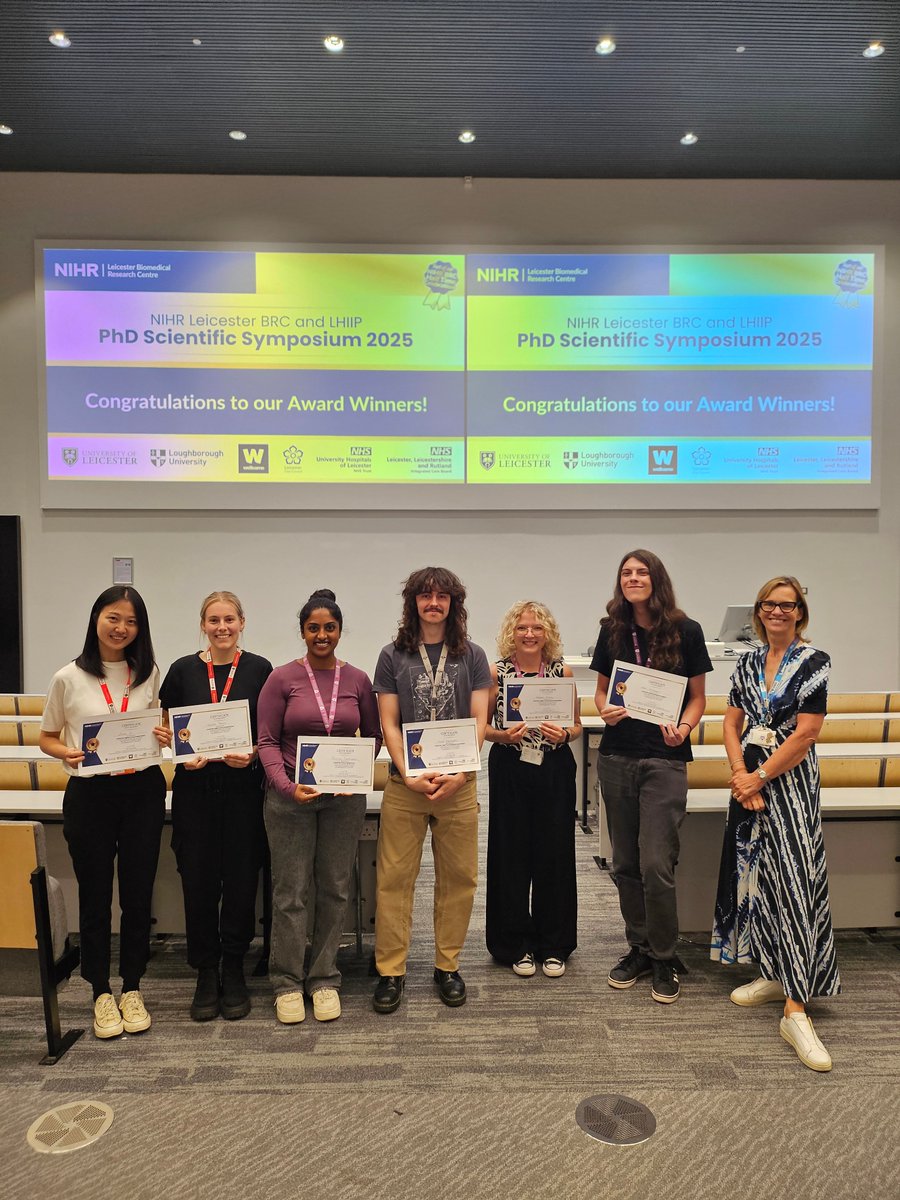 A huge thank you to everyone who joined and supported #NIHRLeicesterBRC and <a href="/lhiip_dtp/">Leicestershire Healthcare Inequalities Improvement</a> PhD Scientific Symposium today.

Special thanks to Harby Valley, Aleesha Patel and Kate Westlake for their brilliant behind-the-scenes work and seamless coordination.

And congratulations to
