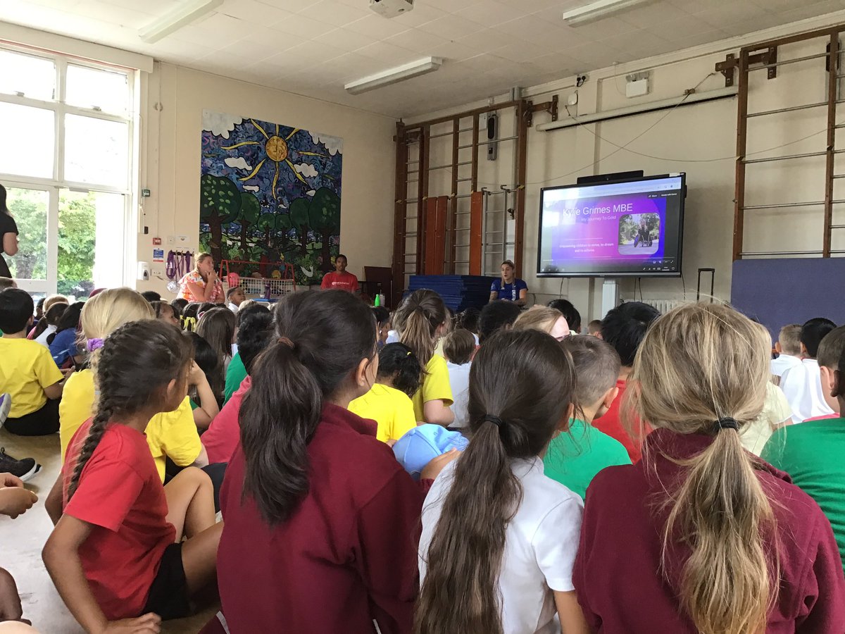 Dahl class enjoyed the visit from Kylie Grimes, it was very inspirational. We also enjoyed taking part in some activities. #WeLoveSouthCamberley