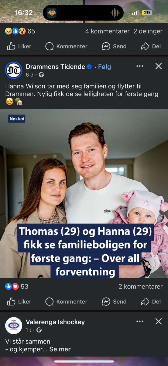 Noen som har Drammens Tidende+ som kan fortelle meg om typen til Hanna Wilson også flytter til Norge?

<a href="/VIFhockey/">Vålerenga Ishockey</a>