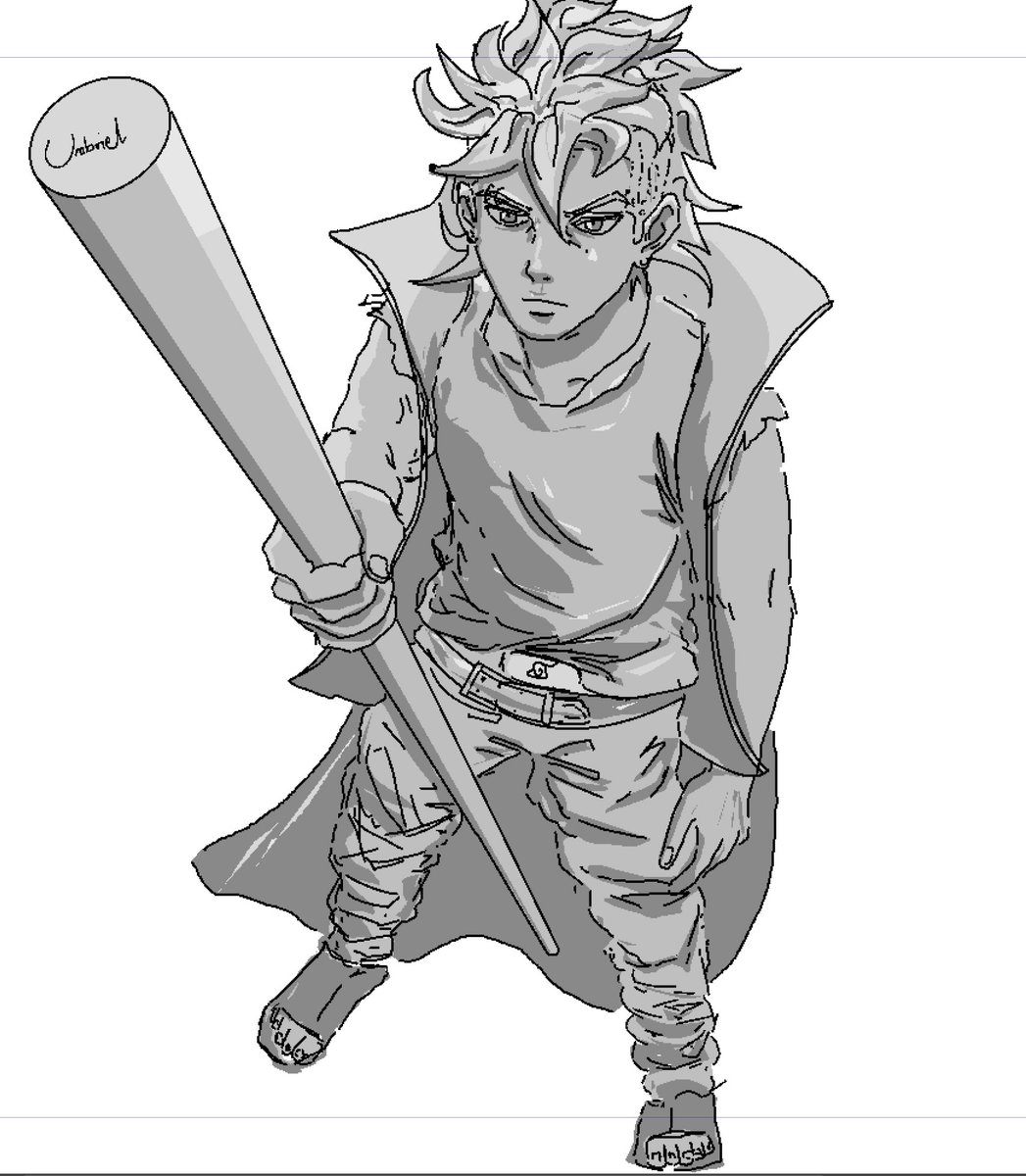 AtUmbriel's tweet image. OMG, what a chapter. I sketched out ex-fraud kawaki considering he is has now tagged in. #boruto #BorutoTwoBlueVortexCh23 #kawaki #art