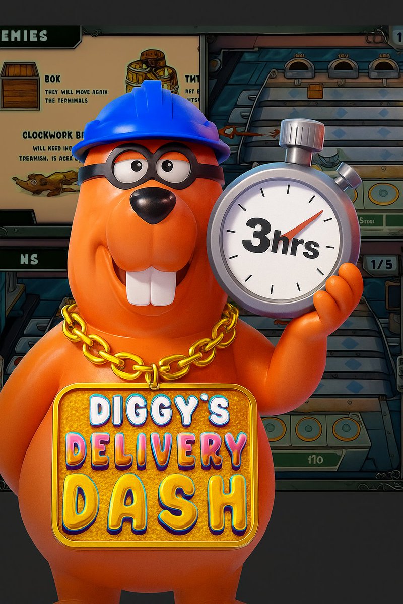 ⏳ Only 3 hours left before the launch of new game! 

Get your reflexes ready, load up your $DIGGY and enter tournament mode

Do you have what it takes to dominate the leaderboard?

🏁 The prize pool awaits the best! 

$ICP #ICP