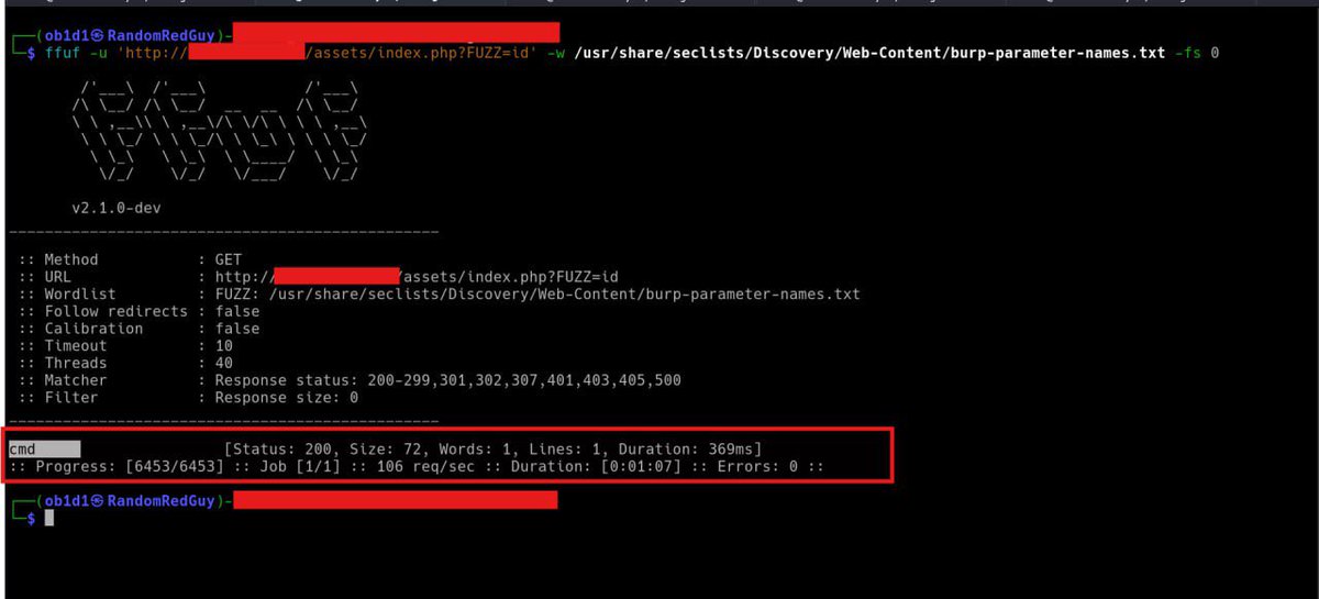 _0b1d1's tweet image. From 80 to 22 to /root.
This is the grind 💪🏼enumeration to escalation.
Screenshots or it didn’t happen.
#Rooted #CTFJourney #HackLife