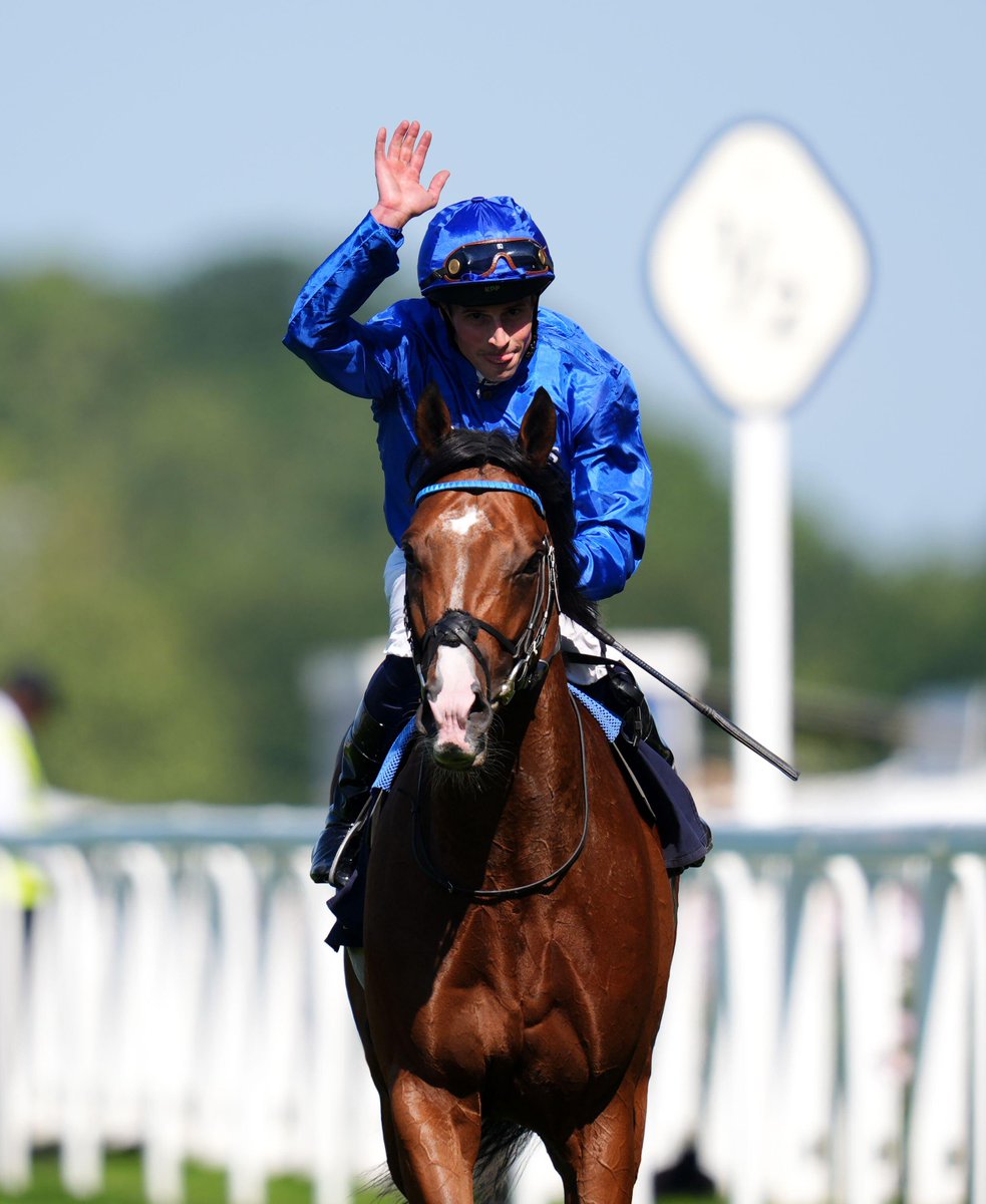 Los Angeles defeated! 😲

Ombudsman wins the Prince of Wales's Stakes for William Buick. 🏆

#royalascot2025