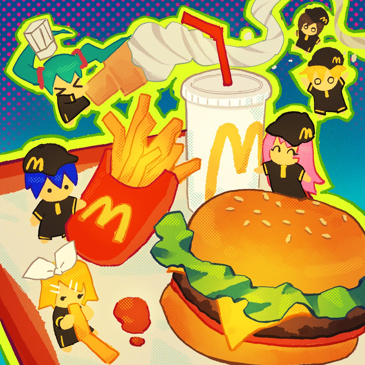 #mcdonalds #HatsuneMiku