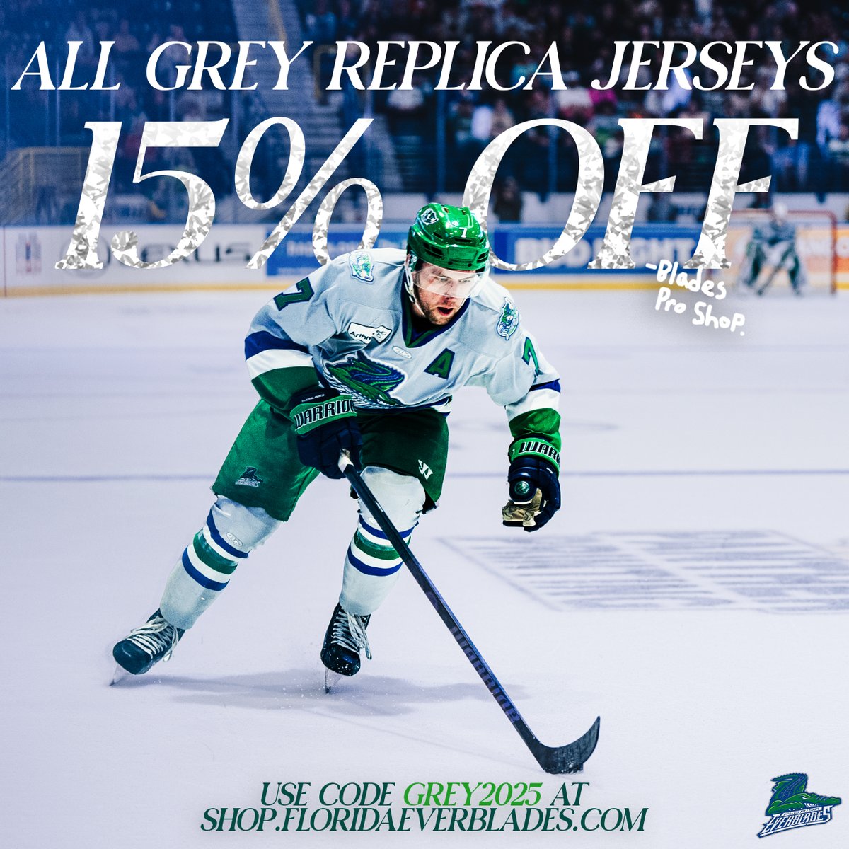 We’re celebrating another great deal! Until the end of June, our grey jerseys will be 15% off. 🐊 Be sure to use code GREY2025 on shop.floridaeverblades.com to take advantage of this lower price.
