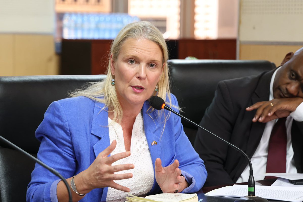 UN in Uganda (@uninuganda) on Twitter photo #UgPolicySeries #FfD4
H.E Lisa Chesney, British High Commissioner to Uganda <a href="/UKinUganda/">UK in Uganda 🇬🇧 🇺🇬</a>: "The debate on domestic revenue isn’t unique to Uganda—governments around the world are navigating tough choices on taxes, spending, and efficiency". #DomesticRevenue #UgPolicySeries #FfD4
H.E Lisa Chesney, British High Commissioner to Uganda <a href="/UKinUganda/">UK in Uganda 🇬🇧 🇺🇬</a>: "The debate on domestic revenue isn’t unique to Uganda—governments around the world are navigating tough choices on taxes, spending, and efficiency". #DomesticRevenue